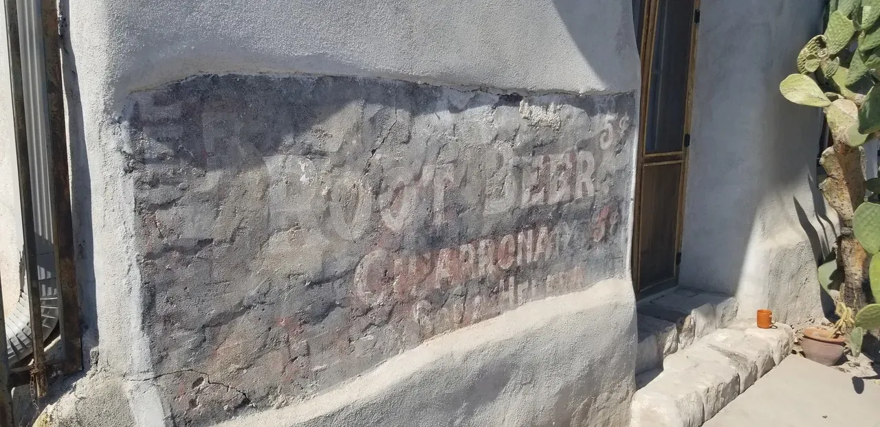 Root Beer Ghost Sign in Barrio Viejo, Tucson, Arizona