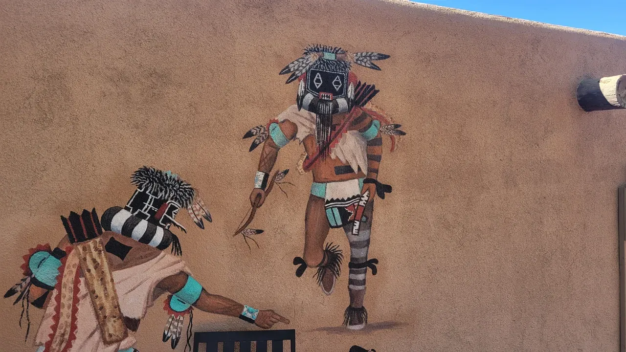 Benson, Arizona murals, Hopi, Kachina, things to do