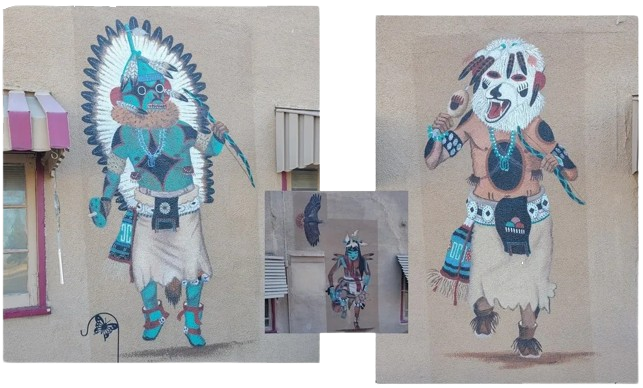 Benson, Arizona murals, Hopi, Kachina, things to do