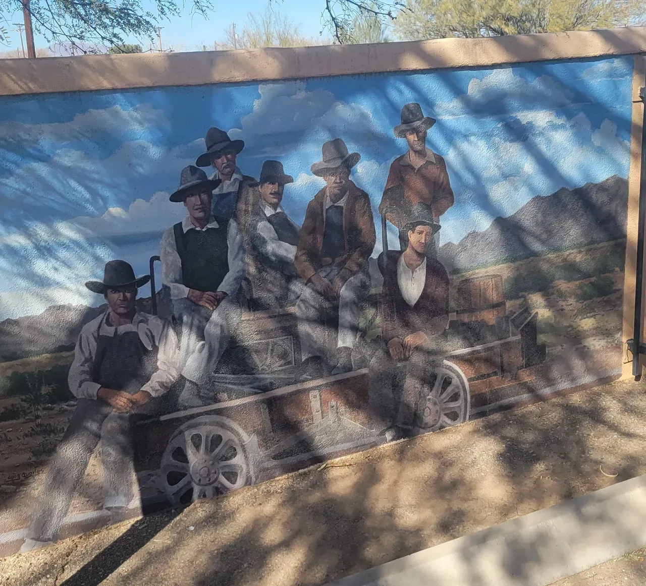 Benson, Arizona murals, section gang, things to do