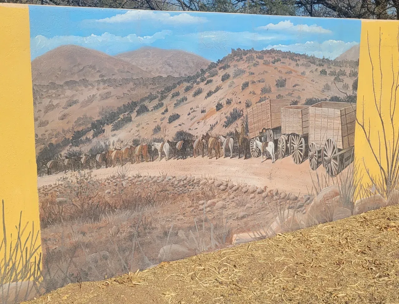 Benson, Arizona murals, mule train, things to do
