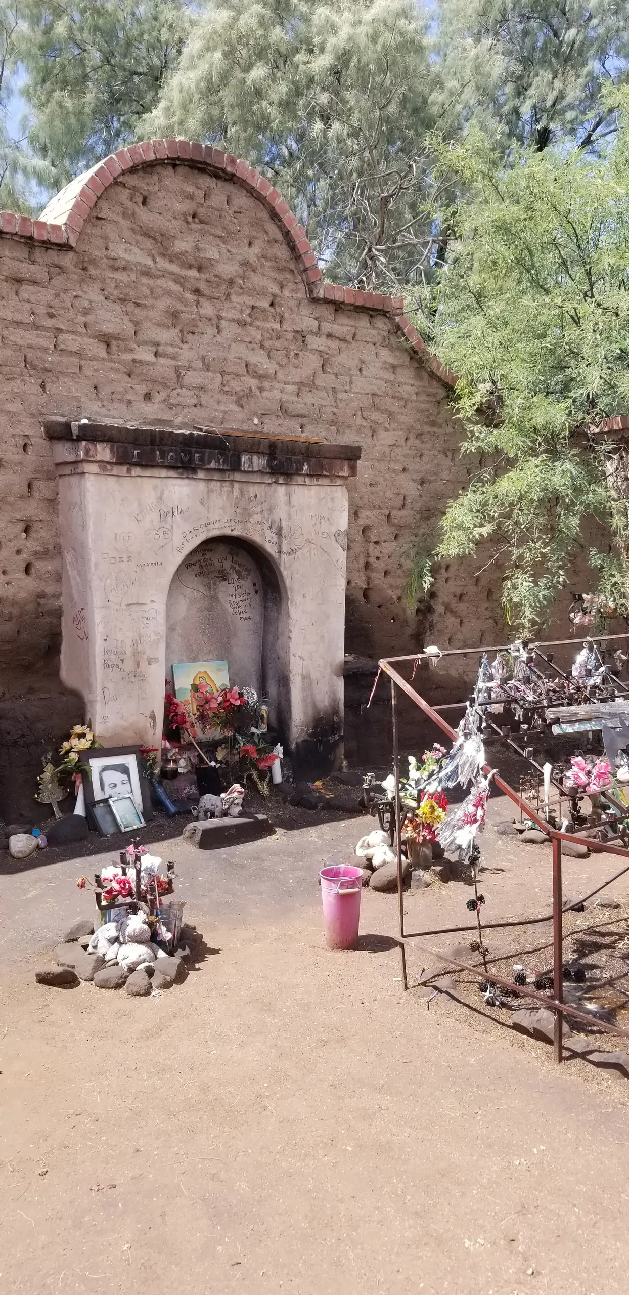 El Tiradito Wishing Shrine Tucson Arizona