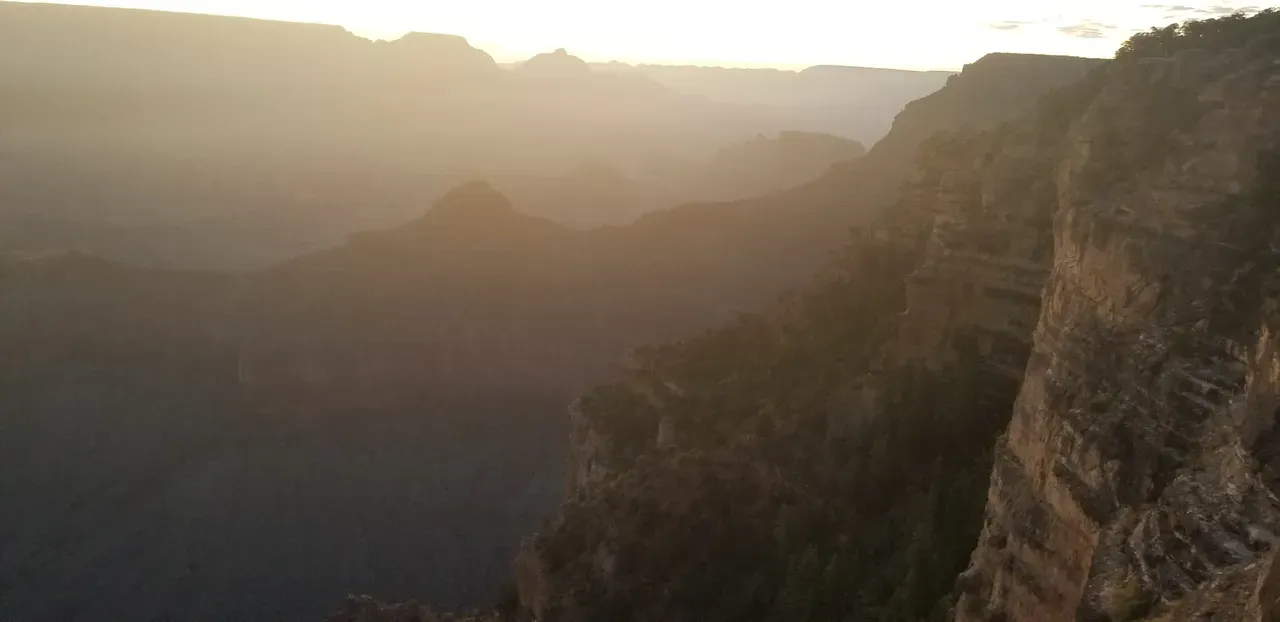 Sunrise at the Grand Canyon