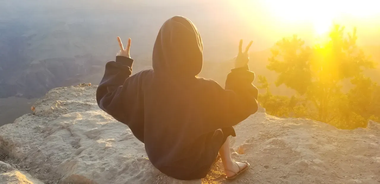 Sunrise at the Grand Canyon