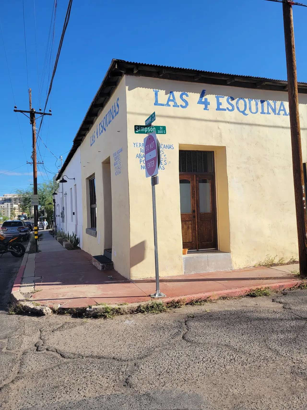 Restored Grocery Store Sign in Barrio Viejo, Tucson, Arizona