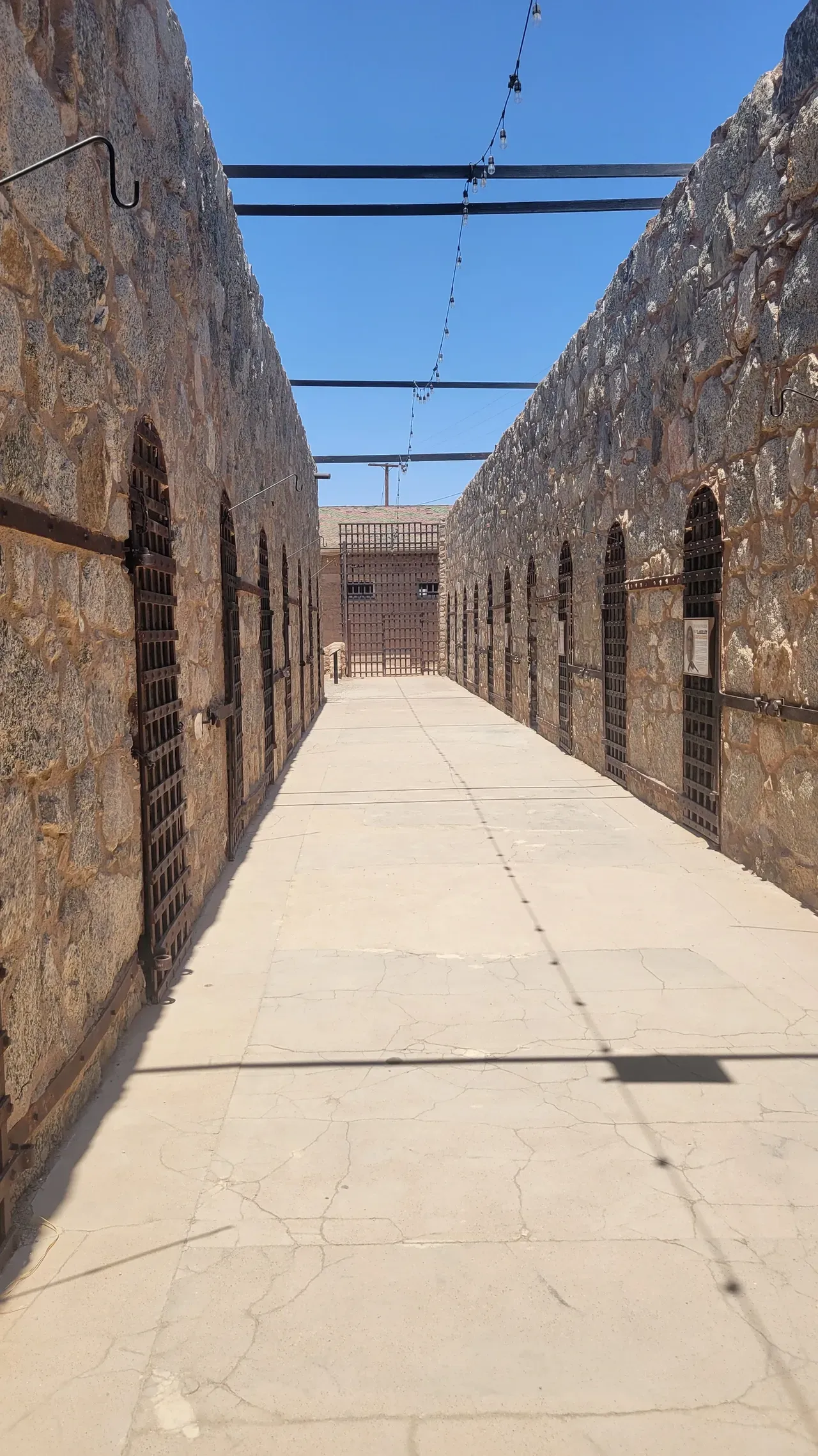 Cell Block at Yuma Territorial Prison